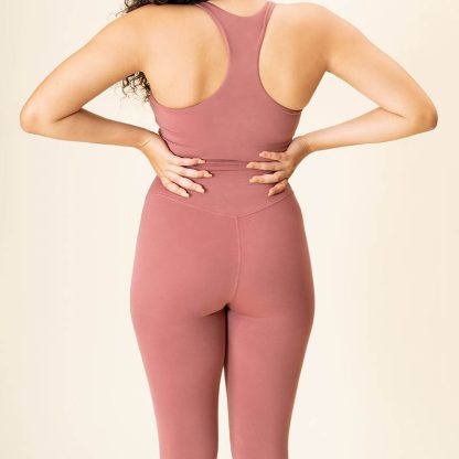 Oem Fashion Women Yoga Set Sleeveless Tanktop For Woman - Image 3