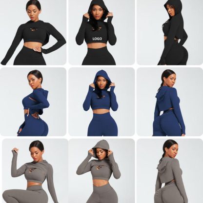 Wholesale Fitness Yoga Wear Performance Suit - Image 4
