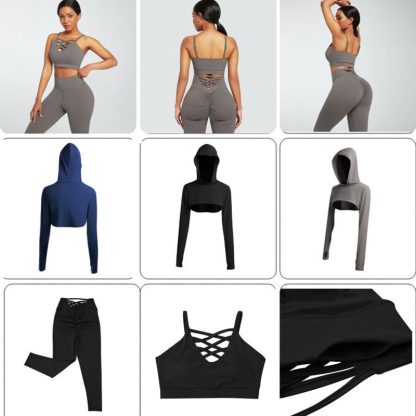 Wholesale Fitness Yoga Wear Performance Suit - Image 5