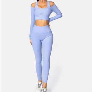 Wholesale Options Spandex Stretchable Comfortable Apparel Yoga Set