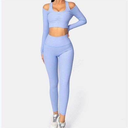 Wholesale Options Spandex Stretchable Comfortable Apparel Yoga Set
