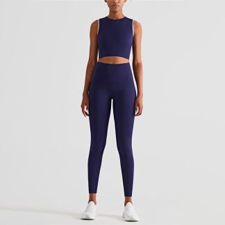 Custom Logo Women Fitness Seamless Yoga Set