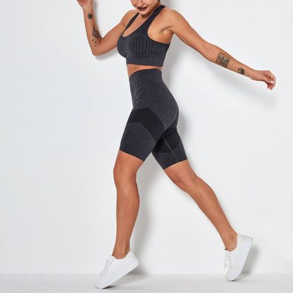 Fitness Yoga Set Female Sport Bra Leggings - Image 5