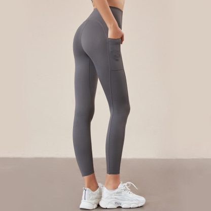 Sexy Sports Leggings Custom Logo Four-way Stretch Workout Yoga Tight Pants