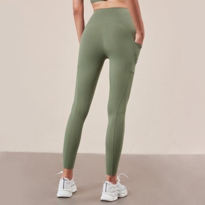 Sexy Sports Leggings Custom Logo Four-way Stretch Workout Yoga Tight Pants - Image 3