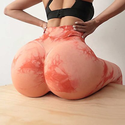 Custom Print Leggings Seamless Women Yoga Leggings - Image 2