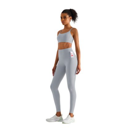 Naked Feeling Plus Size Fitness High Waist Yoga Leggings - Image 4