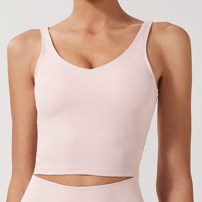 Custom Logo Sports Bra Fitness Ladies Girls Running Gym Yoga Bra Tops