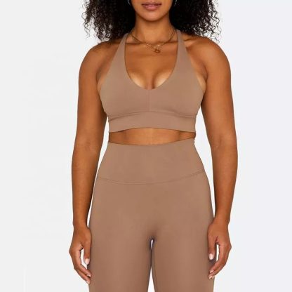 Custom Plus Size Women High Impact Fitness Sports Bra