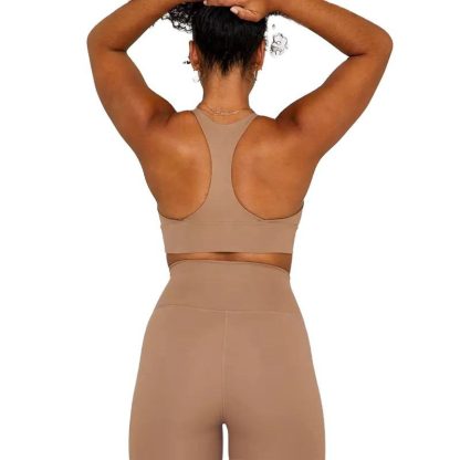 Custom Plus Size Women High Impact Fitness Sports Bra - Image 2
