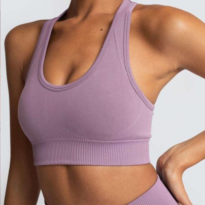 Custom Sports Bra High Quality Women Comfortable Elastic Bras - Image 4