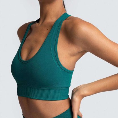 Custom Sports Bra High Quality Women Comfortable Elastic Bras - Image 5