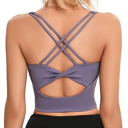 Custom Sports Bra Wholesale Breathable Gym Yoga Bra - Image 2