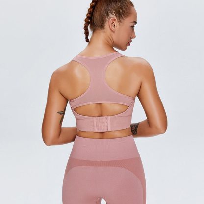 Custom Team Sports Bras Adjusted-straps Sexy Sports Bra - Image 2