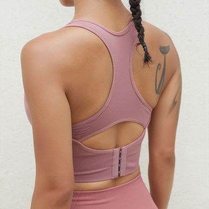 Custom Team Sports Bras Adjusted-straps Sexy Sports Bra - Image 3
