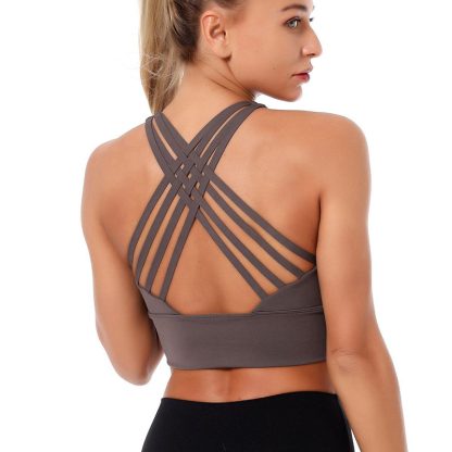 Customized Sports Bra Plus Size Yoga Bra - Image 6