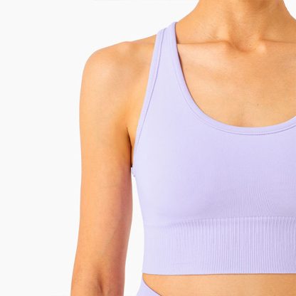 Ladies Yoga Bra Girls Seamless Sports Fitness Yoga Bra - Image 4