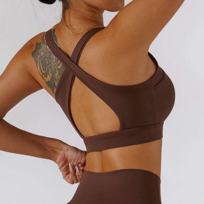 Sexy Sports Bra Wear Front Zipper Up Womens Sports Bra - Image 2