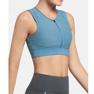 Wholesale Sports Bra Private Label Comfortable Double Layer Tops