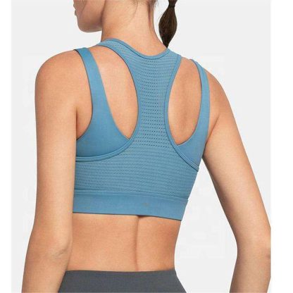 Wholesale Sports Bra Private Label Comfortable Double Layer Tops - Image 2