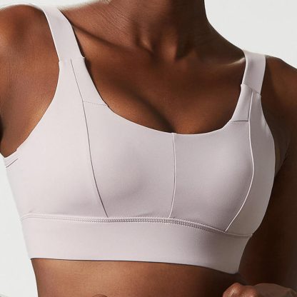 Woman Custom Plus Size Strappy Padded Crop Top Bra - Image 3