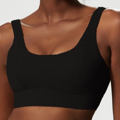 Woman Custom Plus Size Strappy Padded Crop Top Bra - Image 4