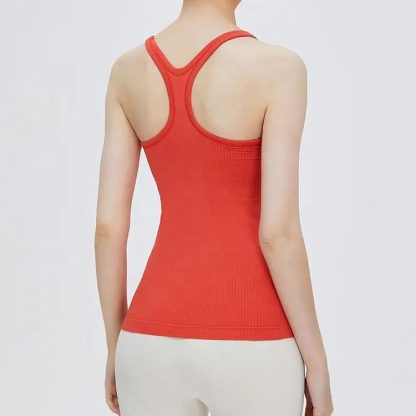 Wholesale Custom Womens Fitness Tank Top Yoga Wear - Image 2