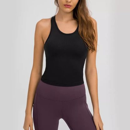 Womens Active Tops Sleeveless Vest - Image 5