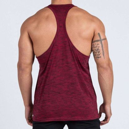 Custom Men Tank Top Wholesale Workout Tops - Image 2