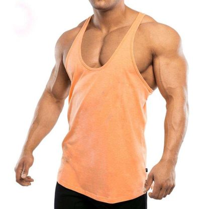 Custom Men Tank Top Wholesale Workout Tops - Image 4