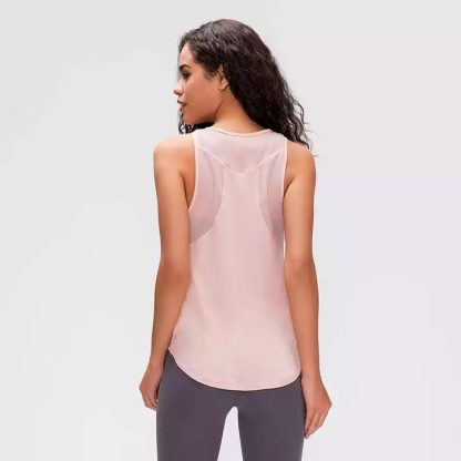 Fitness Women's Yoga Tank Top Custom Quick Dry Women Stringer - Image 3