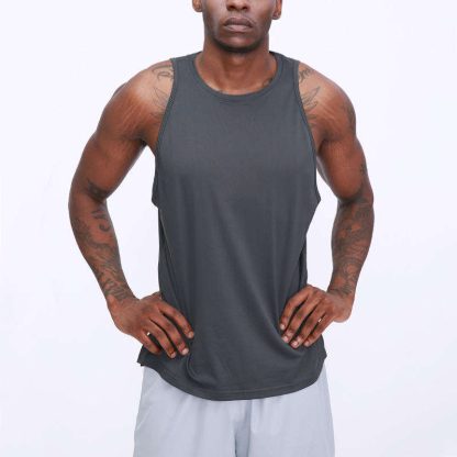 Mens Wholesale Gym Tank Tops Fitness Workout Cotton Shirt