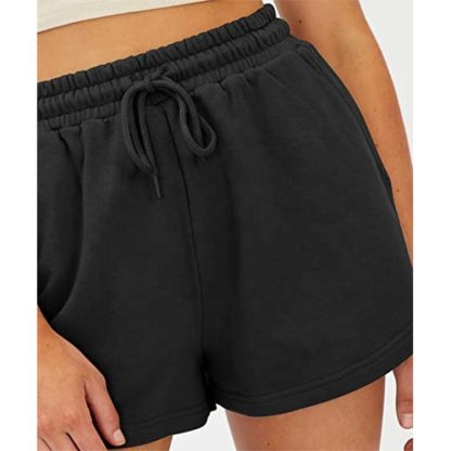 Summer Sport Shorts Elastic Comfy High Waist Booty Shorts For Women - Image 3