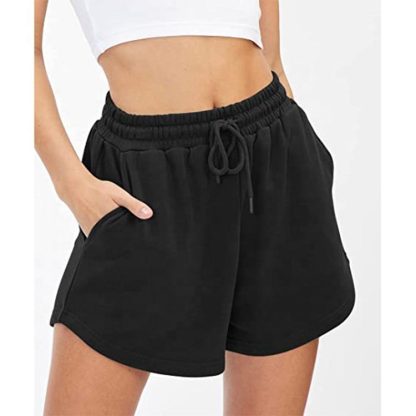 Summer Sport Shorts Elastic Comfy High Waist Booty Shorts For Women - Image 4