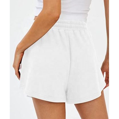 Summer Sport Shorts Elastic Comfy High Waist Booty Shorts For Women - Image 5