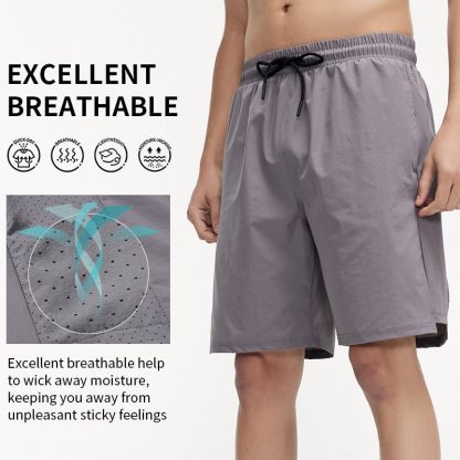 Wholesale Gym Training Oversize Jogging Quick Dry Men Shorts