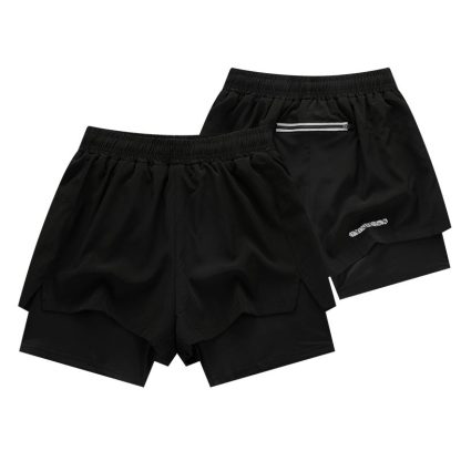 Wholesale Quick Drying Men's Active Wear Fitness Shorts