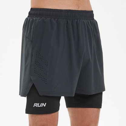 Wholesale Liner Shorts Gym Wear Dry Fit Jogger Shorts For Men - Image 3