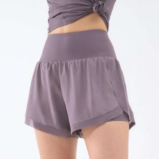 Women Customized Logo Workout Running Gym Shorts Manufacturer