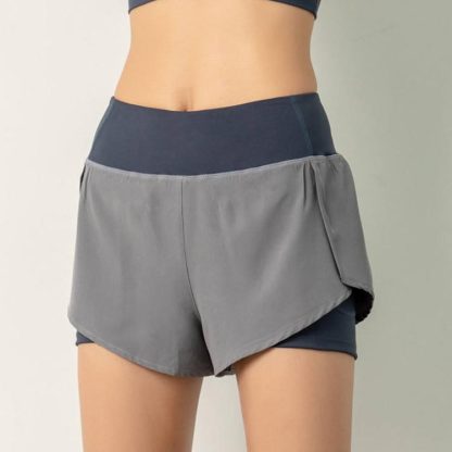 Custom Women Shorts High Waist Yoga Shorts For Women - Image 2