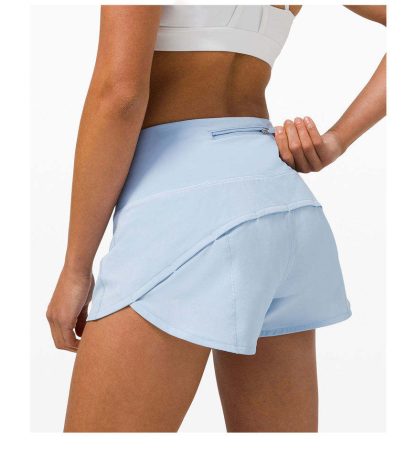 Customized Training Active Short Woven Zipper Pocket Women Shorts - Image 5