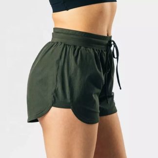 Gym Shorts Women Workout Athletic Running Blank Woven Shorts