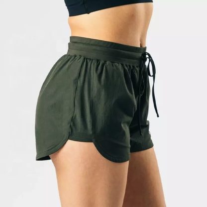 Gym Shorts Women Workout Athletic Running Blank Woven Shorts