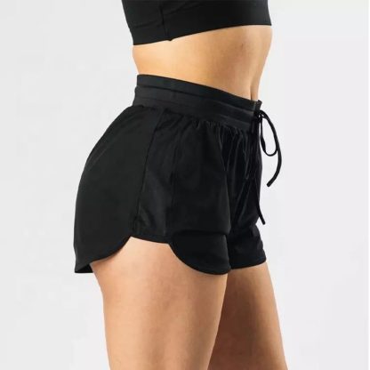 Gym Shorts Women Workout Athletic Running Blank Woven Shorts - Image 5