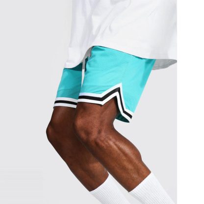 Manufacturer Custom Logo Quick Dry Mesh Basketball Shorts With Pockets - Image 4