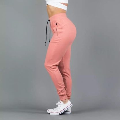Gym Athletic Fitness Sports Wear Jogger Pants Womens - Image 2