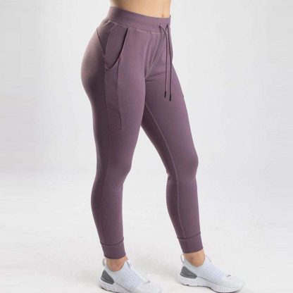 High Quality Customized Sports Pants Slim Fitted Joggers For Women