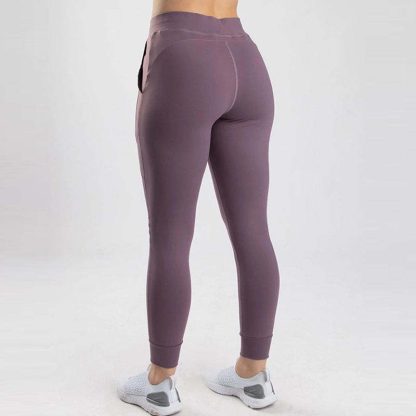High Quality Customized Sports Pants Slim Fitted Joggers For Women - Image 2