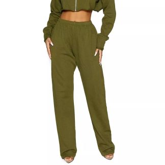 Warm Yoga Pants Cotton Fleece Skinny Jogger Pant