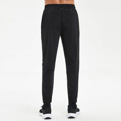 Wholesale Men Fitness Jogging Sport Zipper Pocket Gym Pants - Image 6